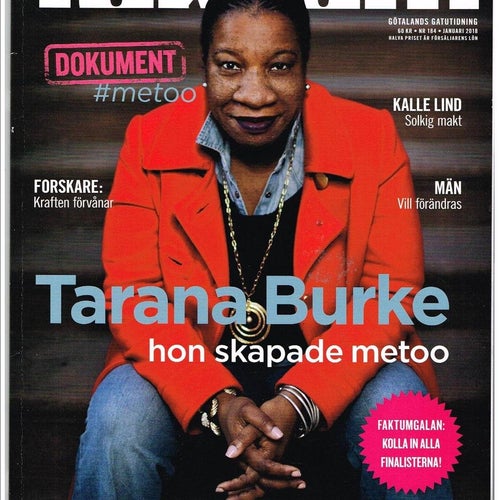 FAKTUM NR 184 Januari 2018 – omslagsbild: Tarana Burke