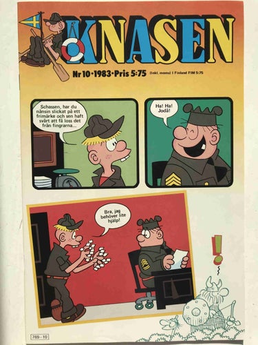 Knasen - 1983:10 Oläst!