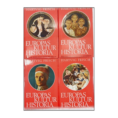 Hartvig Frisch: Europas Kulturhistoria 1-4