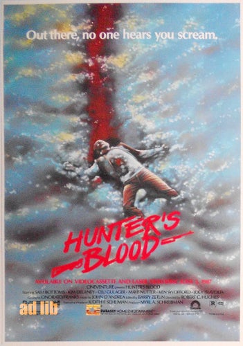 HUNTER'S BLOOD, TIDNINGSANNONS 1987