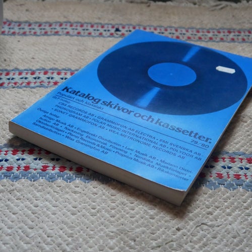 Katalog skivor och kassetter 79/80, populärt och klassiskt