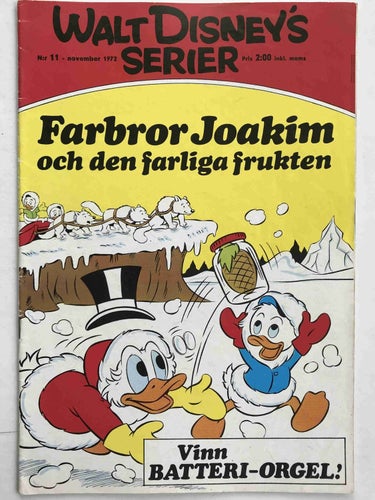 Walt Disney´s Serier - 1972:11 FN