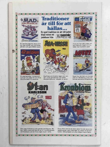 Knasen - 1982:25 Oläst! Med Mort Walker-bilaga