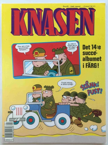 Knasen Album - 14 (med text på omslaget). VF-