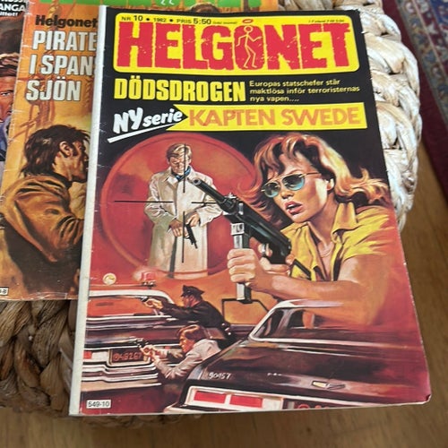 Helgonet: DÖDSDROGEN, KAPTEN SWEDE, 1982