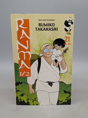Ranma 1/2 Rumiko Takahashi Vol 21 - Manga på Svenska