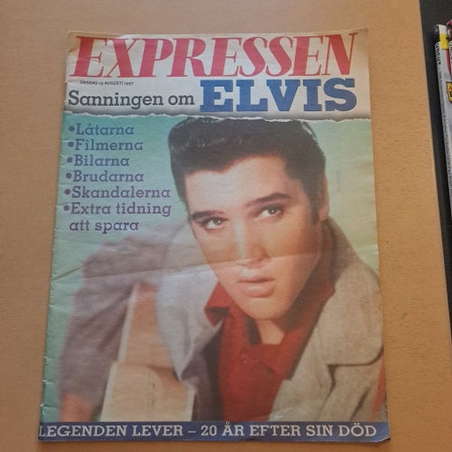 Expressen bilaga om Elvis Presley