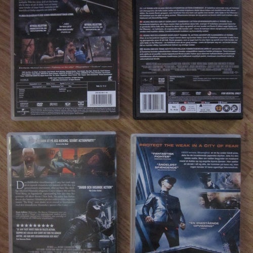 Actionfilmer : Ninja , Azumi , Legend of the Fist , 47 Ronin - DVD Svensk text!