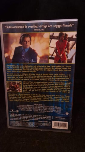 Swordfish (VHS) John Travolta/Hugh Jackman - HYR/EX-Rental