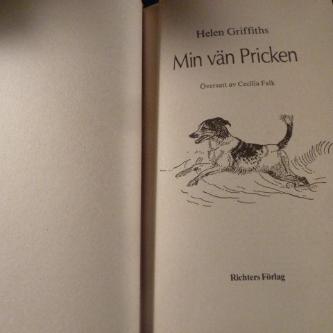 MIN VÄN PRICKEN, H. GRIFFITHS, 1989,  BÖCKER