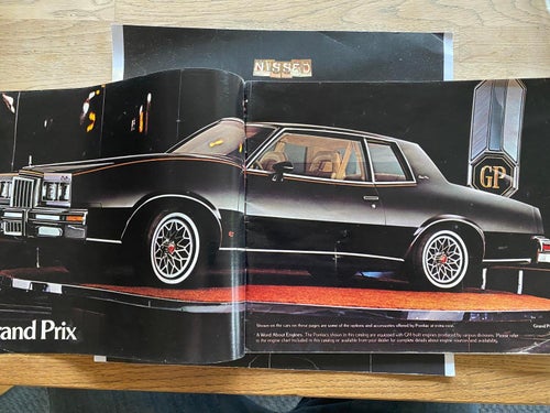 Försäljningshäfte Pontiacs 1978