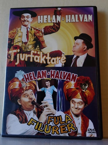 Helan & Halvan : Tjurfäktare / Fula filurer / 2 Dvd