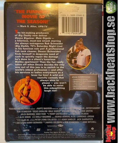 DEUCE BIGALOW, MALE GIGOLO - R1, EJ SVENSK TEXT