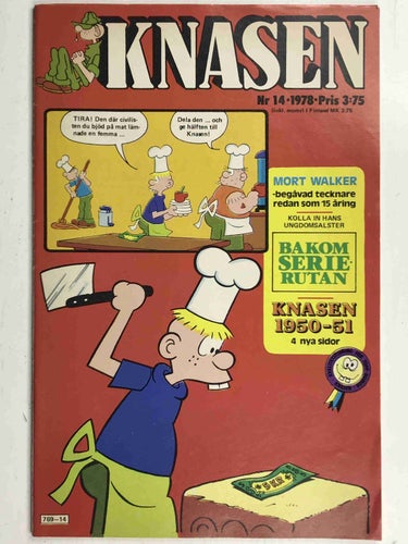 Knasen - 1978:14 VF med reklambilaga Teknikens Värld