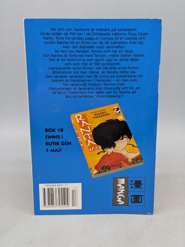 Ranma 1/2 Rumiko Takahashi Vol 17 - Manga på Svenska