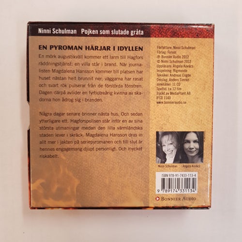 Ninni Schulman – Pojken som slutade gråta (Ljudbok, CD)