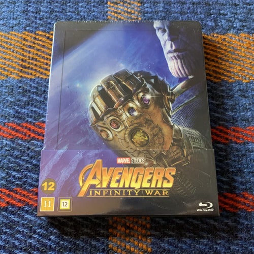 Inplastad - Avengers Infinity War | Blu-ray | Steelbook | Marvel