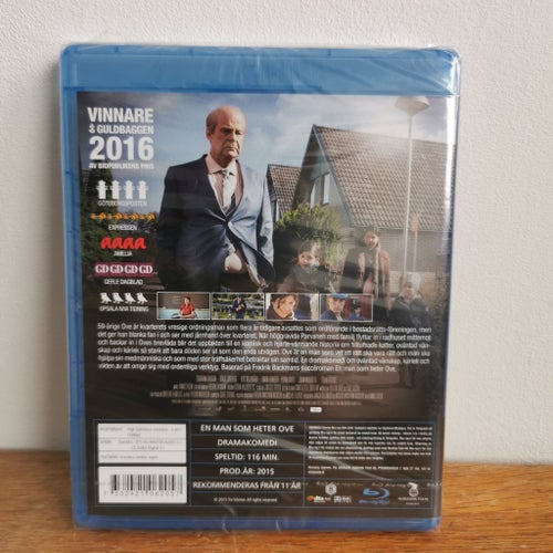 En Man Som Heter Ove (Blu-ray) - Inplastad
