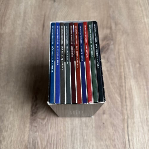 Henning Mankell - Wallander Samlingsbox - MP3 Ljudböcker