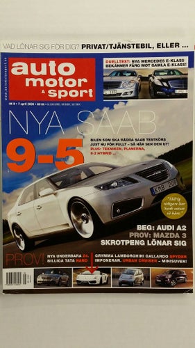 Auto motor & sport nr 8 2009: Toyota Verso + Urban Cruiser, BMW 125i Coupé + Z4