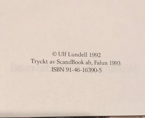 SAKNADEN Ulf Lundell 1993