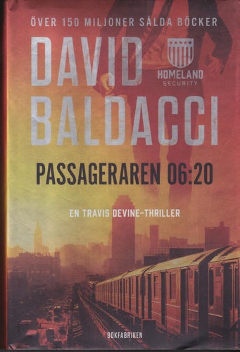 David Baldacci / Passageraren 06:20 / Travis Devine / Inbunden / Nära nyskick