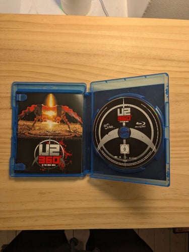 U2 360grader at The Rose Bowl - Bluray