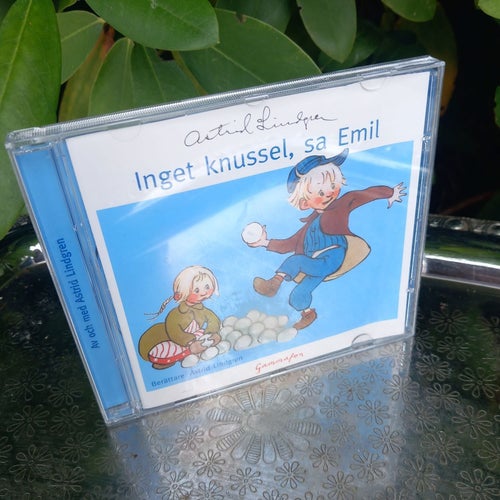 Inget knussel sa Emil i Lönneberga CD Astrid Lindgren läser själv godnattsaga