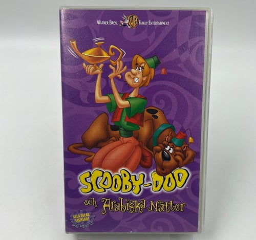 Scooby Doo Och Arabiska Nåtter VHS
