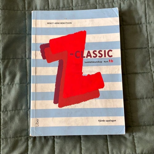 Z-Classic Samhällskunskap Kurs 1b av Bengt-Arne Bengtsson