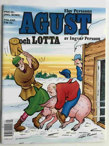 Agust Julalbum 1990: VF-NM