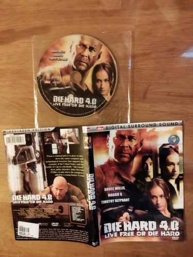 Die Hard 4.0 av Bruce Willis, Justin Long, Timothy Olyphant. DVD