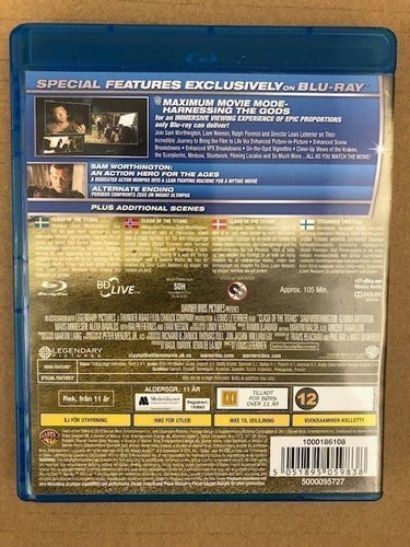 Clash of the Titans Blu-ray Sv. text
