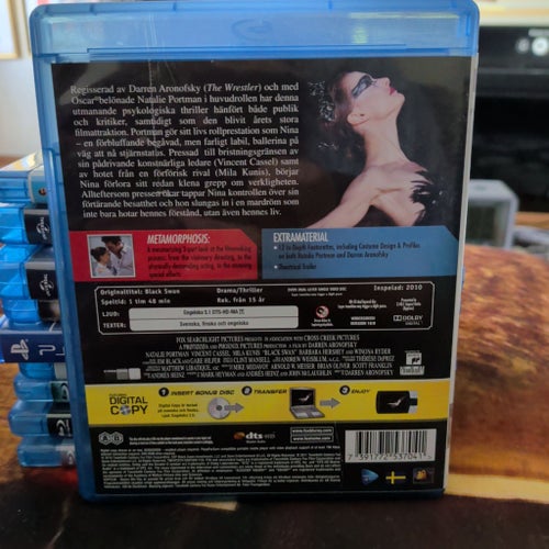 Black Swan (Blu-ray och DVD), Svensk text, OOP, Oscarsvinnare