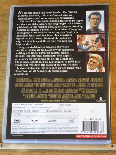 Den 13:e krigaren 13th warrior Antonio Banderas Nyskick!
