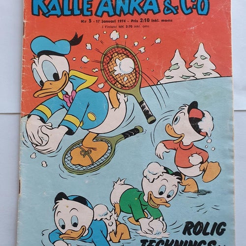 Kalle Anka & Co nr 3 från 1974