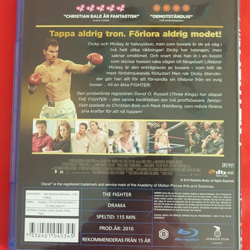 The Fighter Blu-ray OOP - Mark Wahlberg
