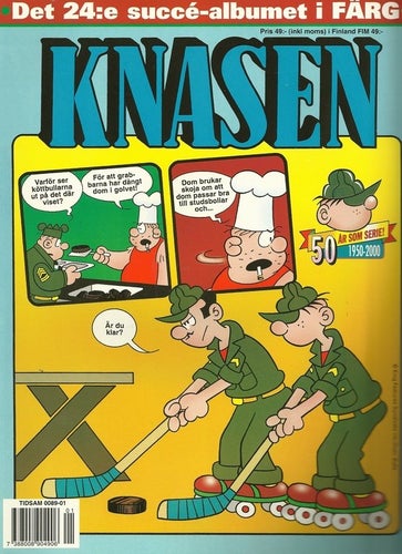 KNASEN 2000 julalbum oläst