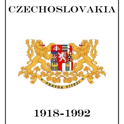 Tjeckoslovakien Czechoslovakia 1918-1992  PDF (DIGITAL) STAMP ALBUM PAGES