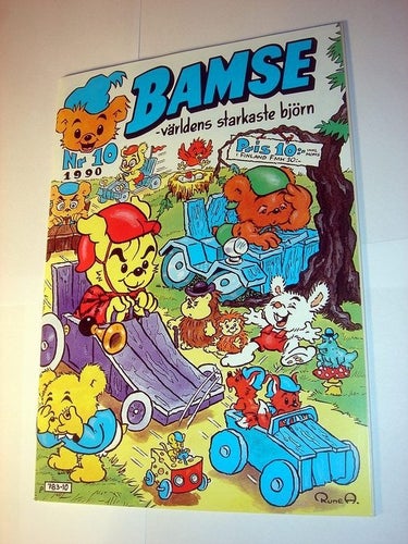 BAMSE 1990 10 (svensk) NY OLÄST