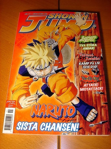 SHONEN JUMP (svensk) NY OLÄST Nr 11 2006 !!!!!