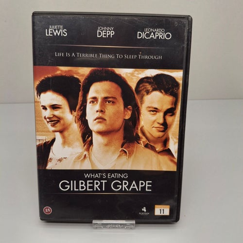 Gilbert Grape - Johnny Depp - Region 2, DVD-film, Svensk text, Fint skick