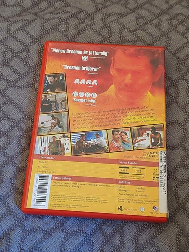 The Matador - Pierce Brosnan DVD (SV Text)