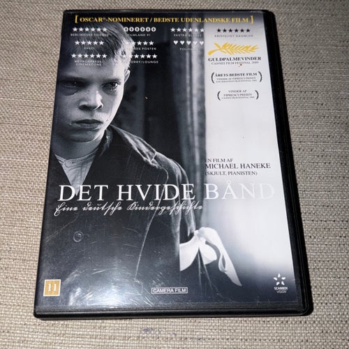 Det vita bandet DVD Dansk utgåva