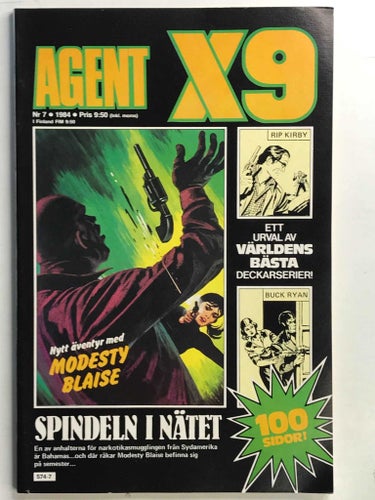 Agent X9 - 1984:7 OLÄST