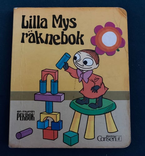 Barnboken: Lilla Mys räknebok - Tove Jansson - 1992