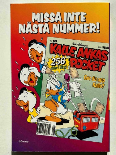 Kalle Anka Pocket -178. Oläst
