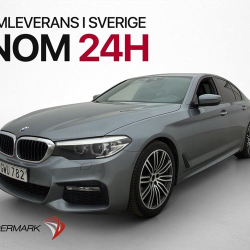 BMW 520d Sedan 190hk M Sport Läder Kamera HiFi Navi Ambient