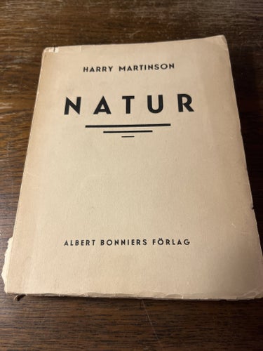 Natur av Harry Martinson, 1934