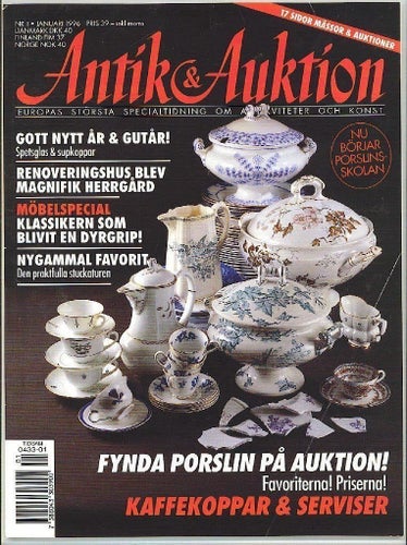 Antik & Auktion 1/1996 - Suckaturer, bänkar m m